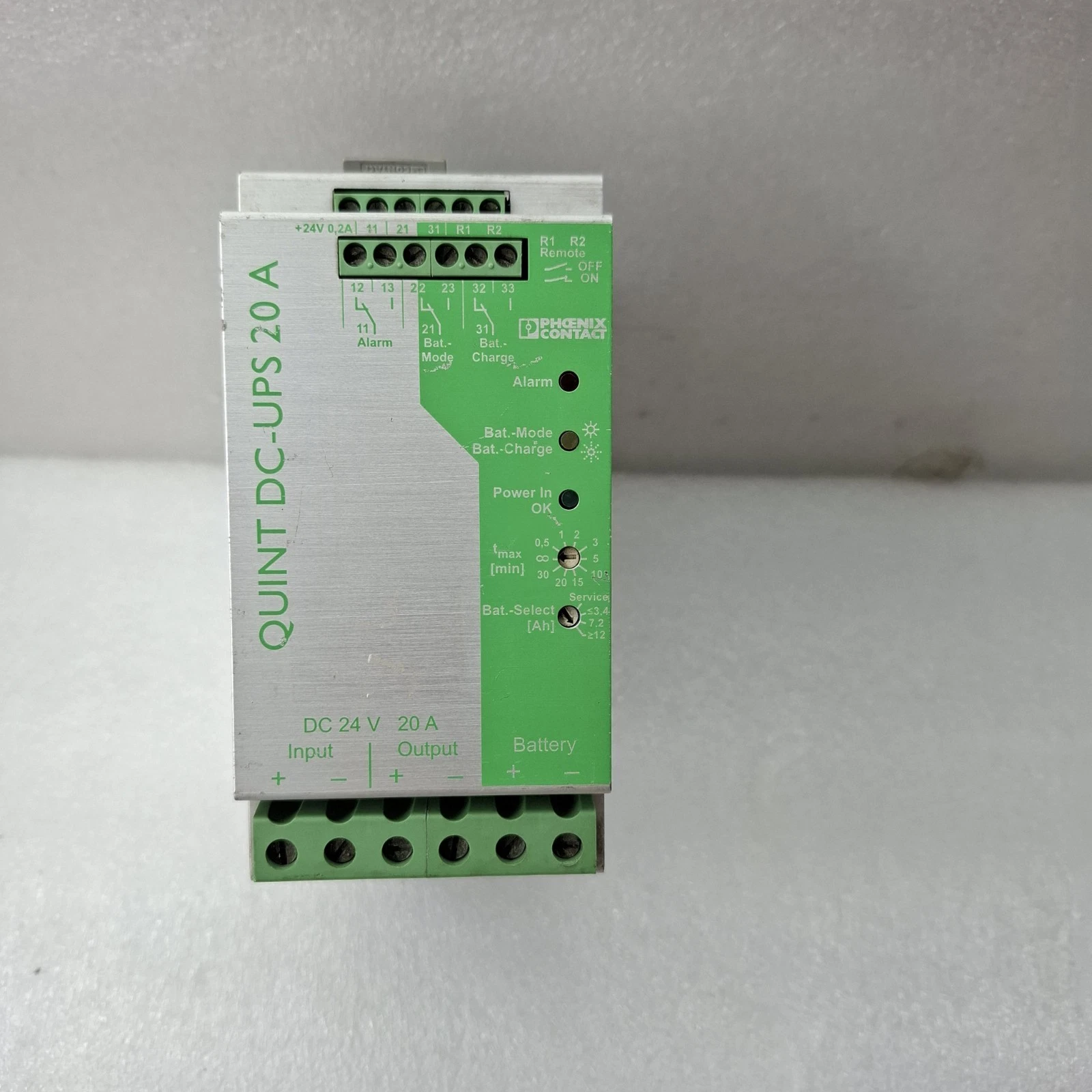 PHOENIX CONTACT QUINT-DC-UPS/24DC/20 24VDC 20A (USED)